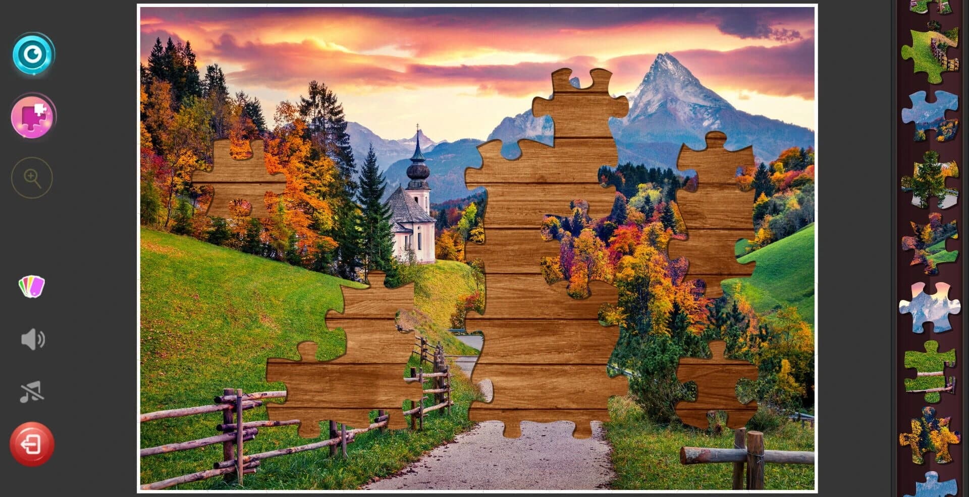 Swiss Alps Jigsaw Puzzles screenshot 3