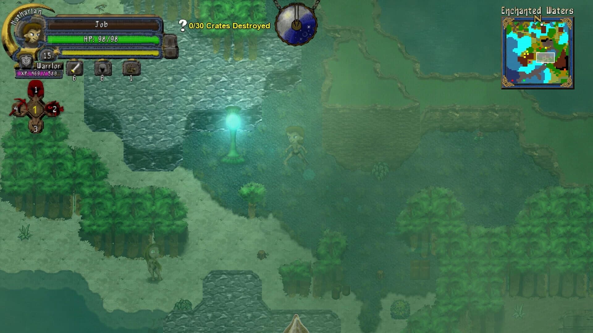 Swords & Crystals screenshot 1
