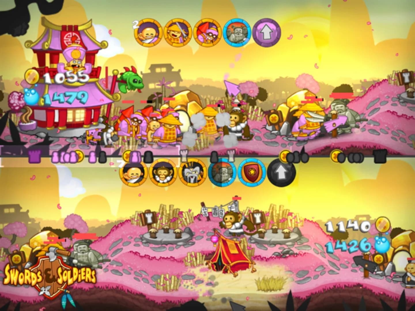 Swords & Soldiers screenshot 1