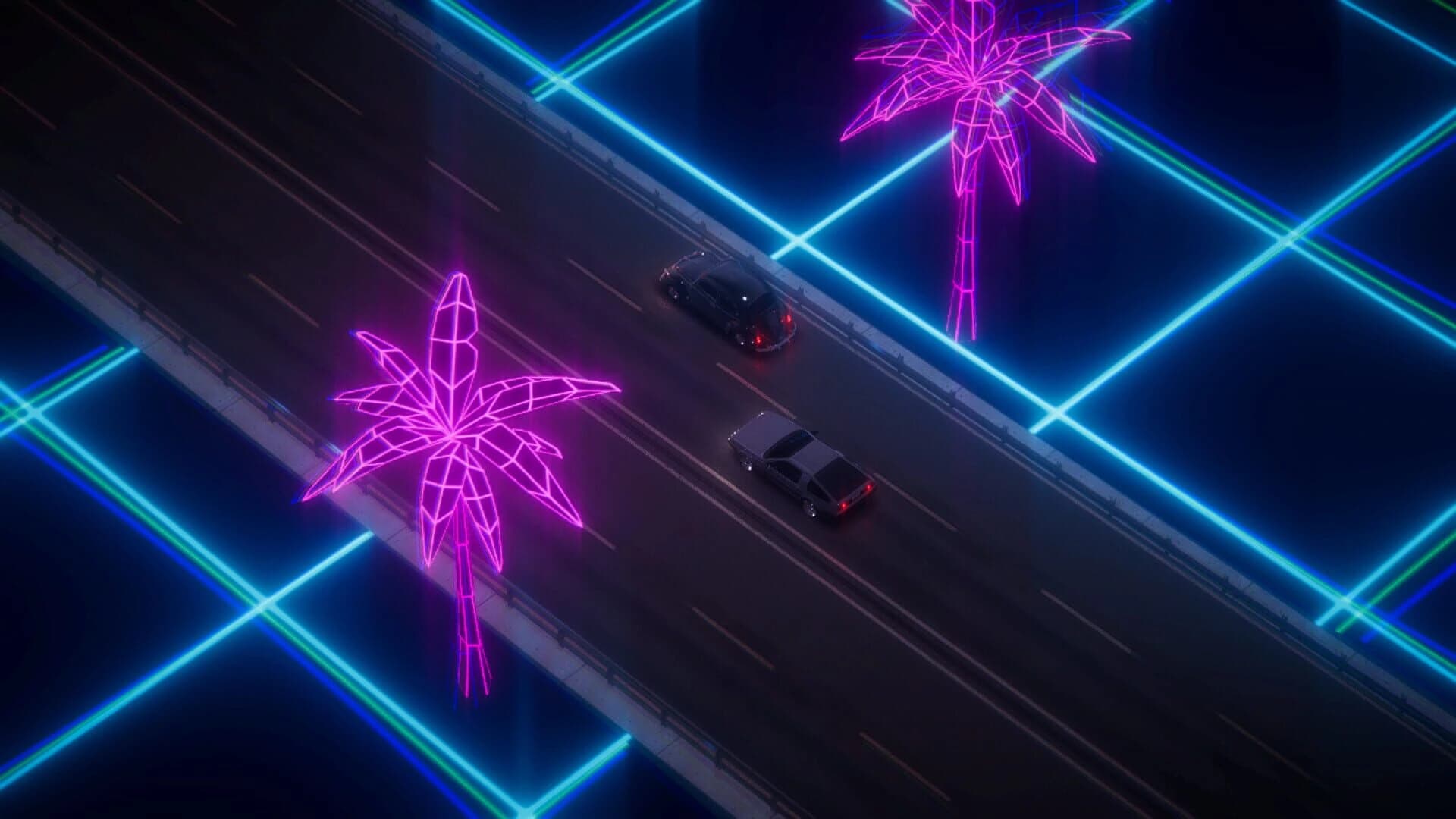 Synthwave Driver screenshot 2