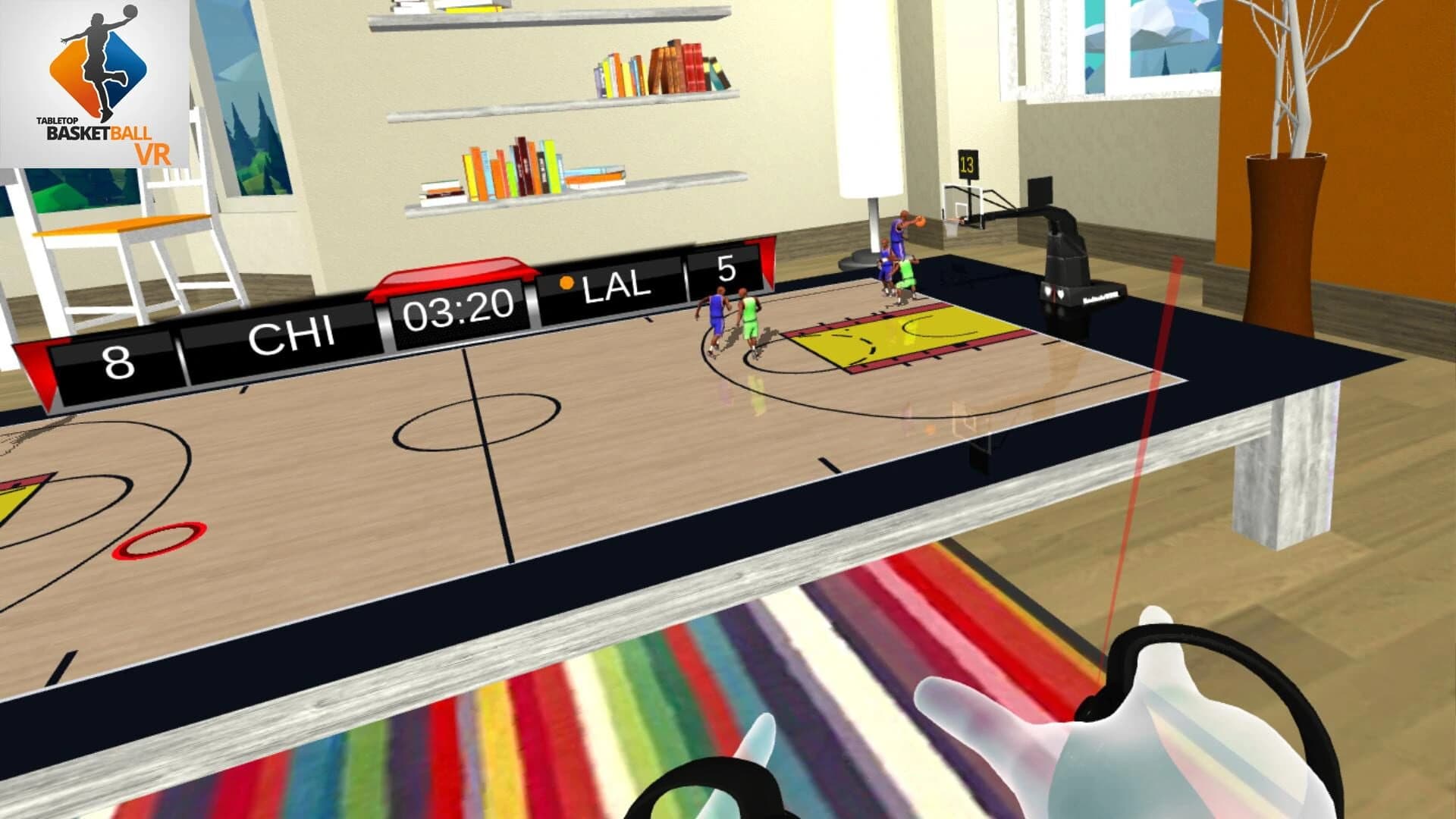Tabletop Basketball VR screenshot 1