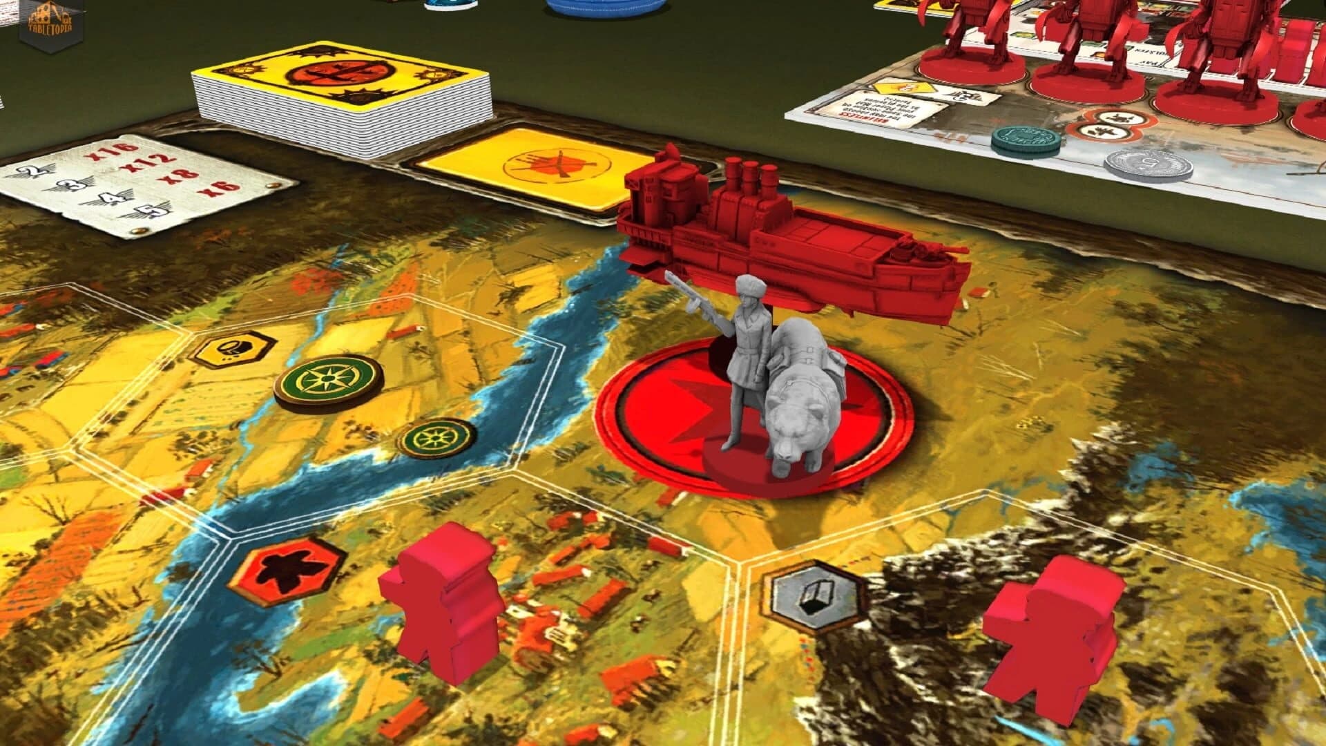 Tabletopia: Scythe - The Wind Gambit screenshot 3