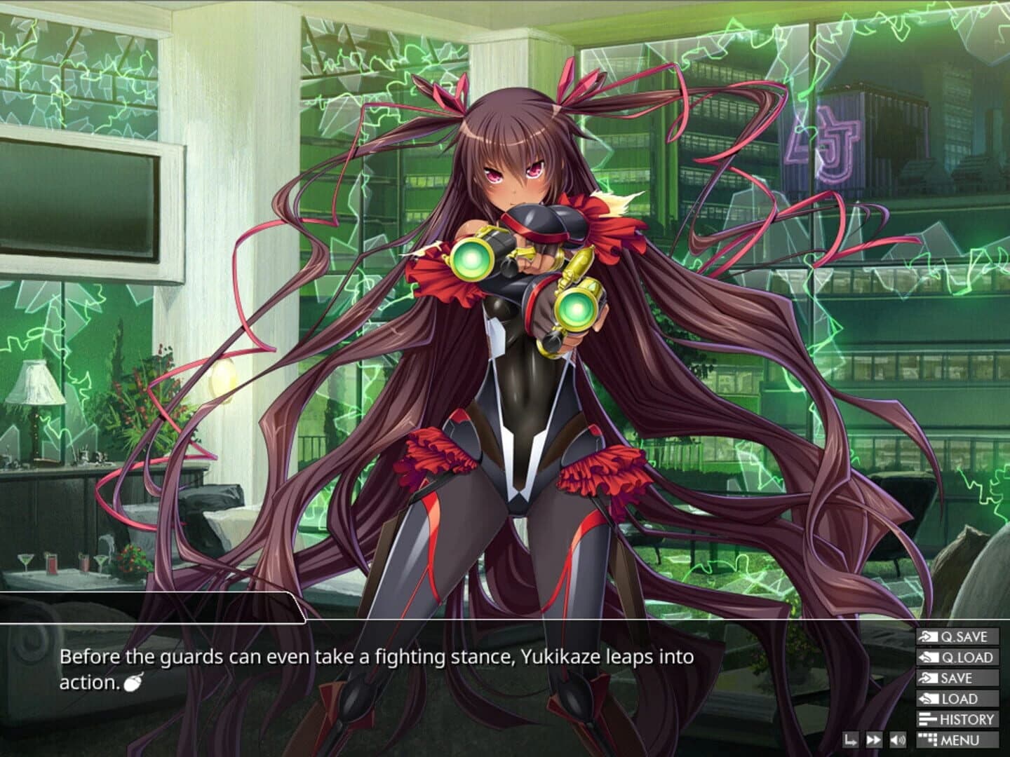 Taimanin Yukikaze screenshot 2