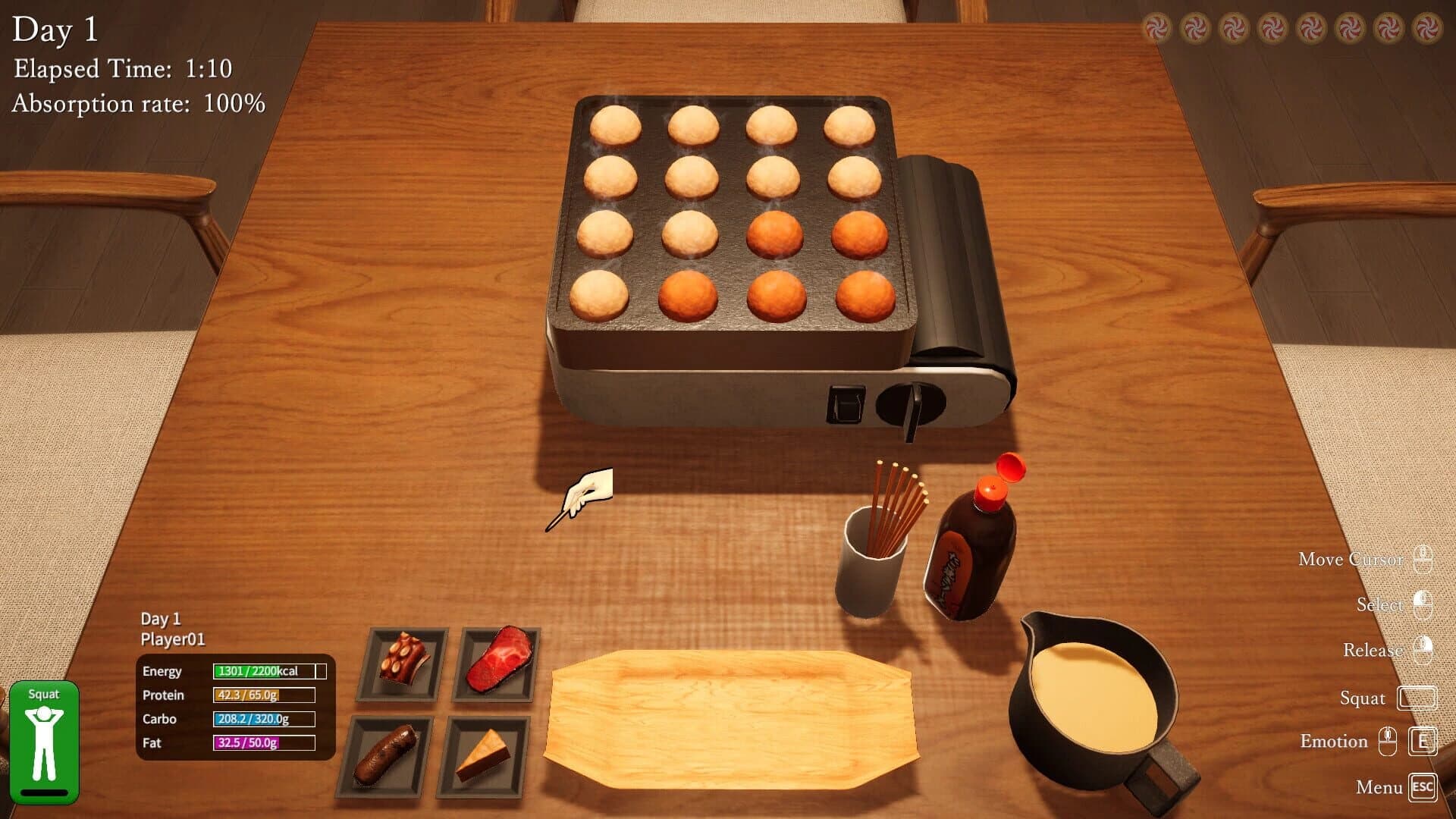 Takoyaki Party Survival screenshot 3