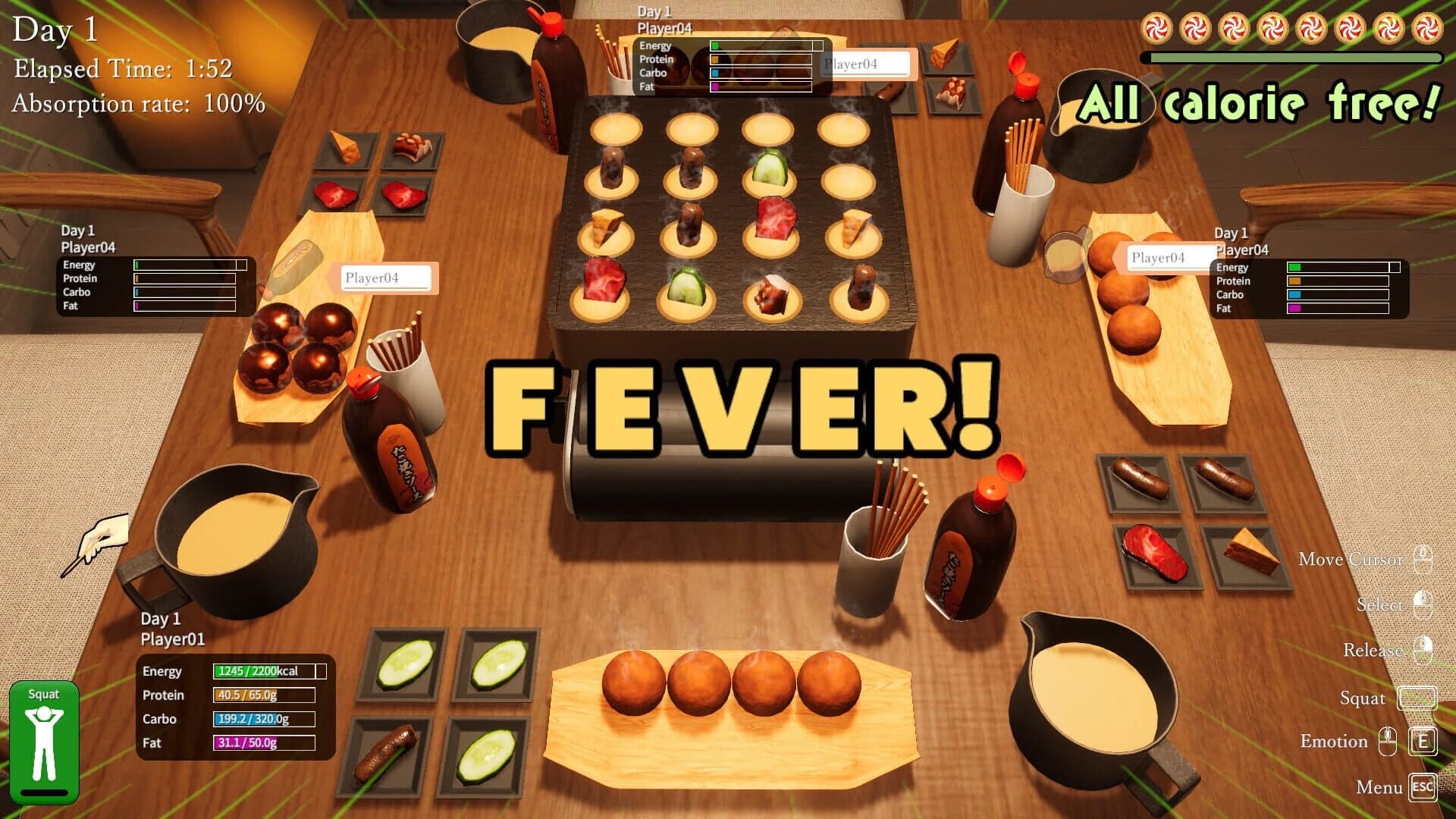 Takoyaki Party Survival screenshot 2