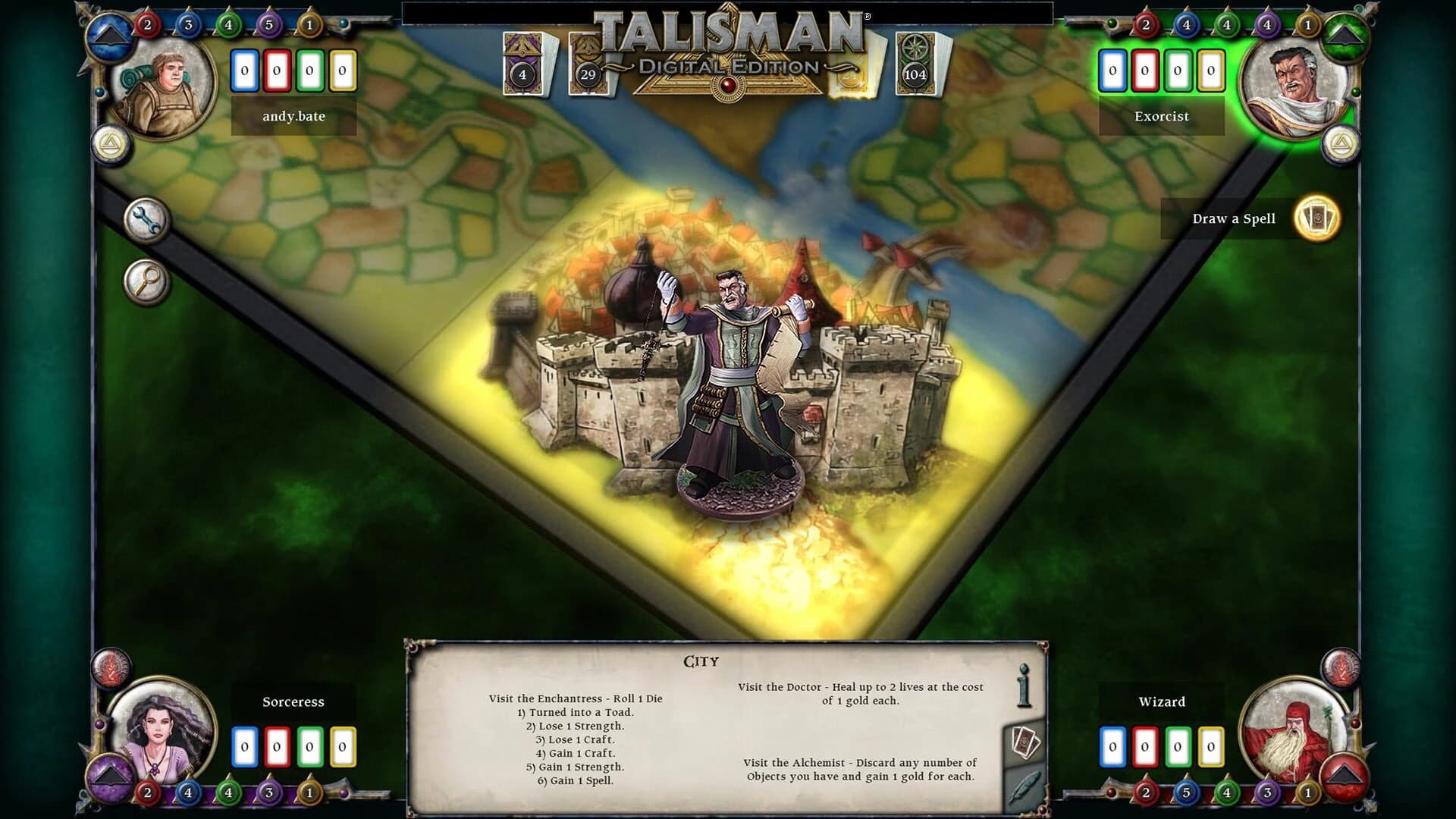 Talisman: Digital Edition - Exorcist screenshot 3
