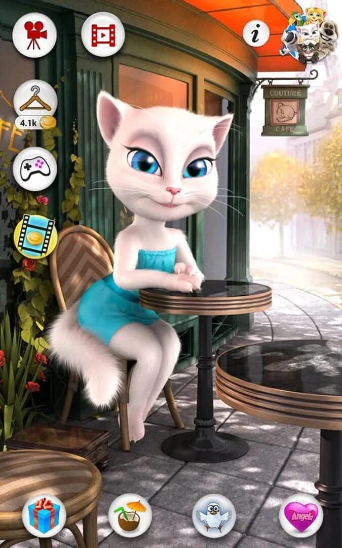 Talking Angela screenshot 1