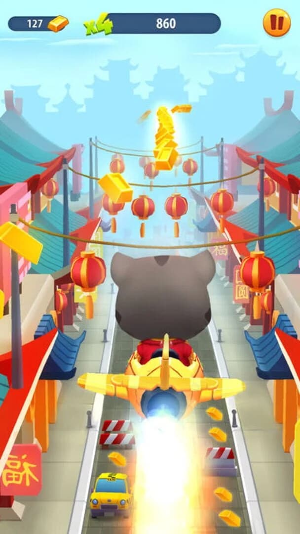 Talking Tom Gold Run screenshot 2