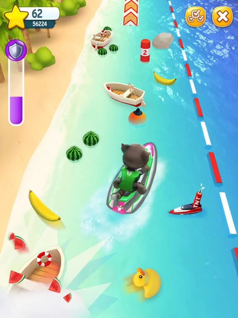 Talking Tom Jetski screenshot 3
