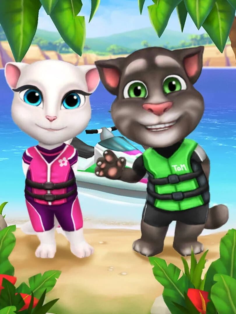 Talking Tom Jetski screenshot 1