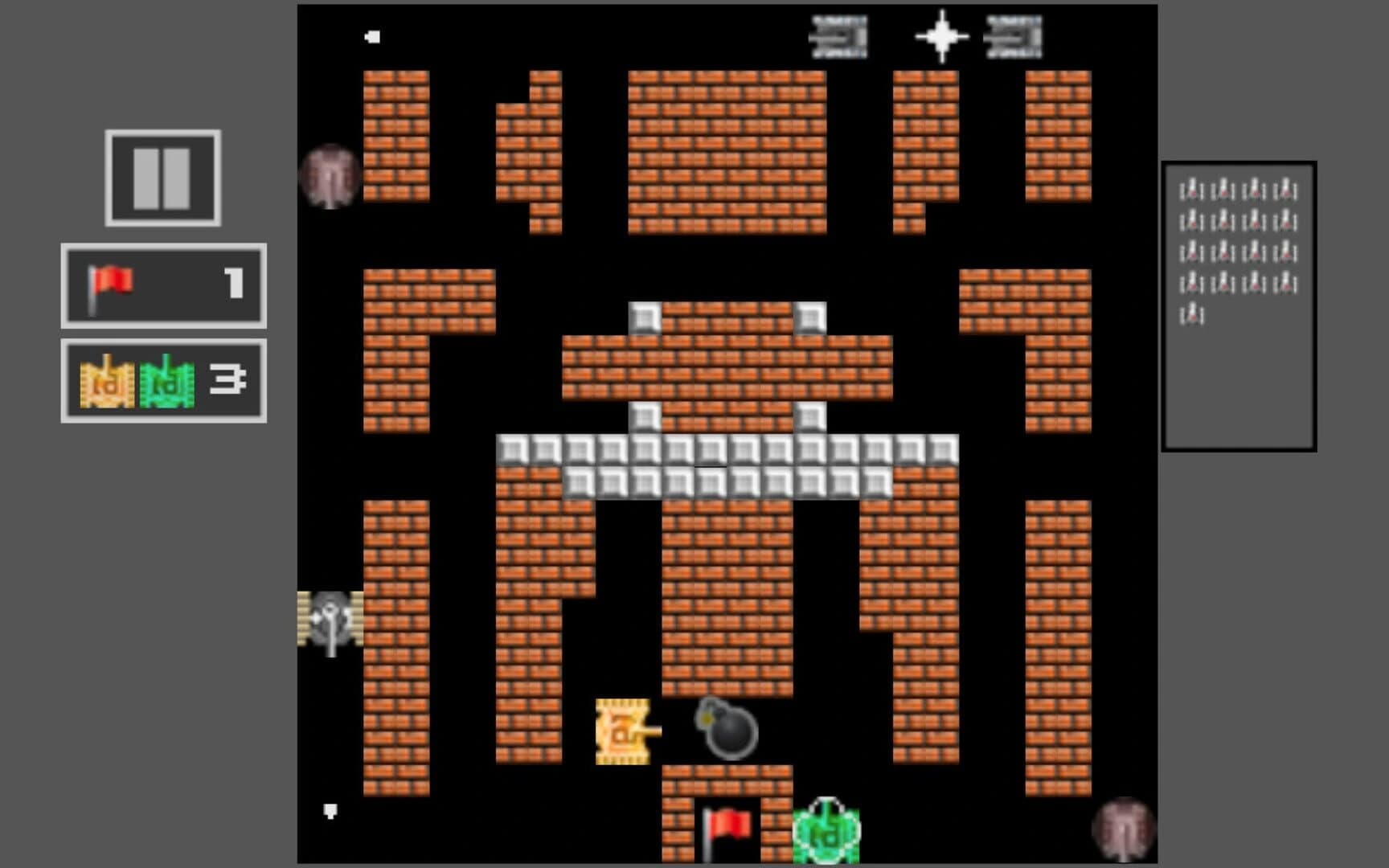 Tank Shoot 2D: Battle to save City Flag screenshot 3