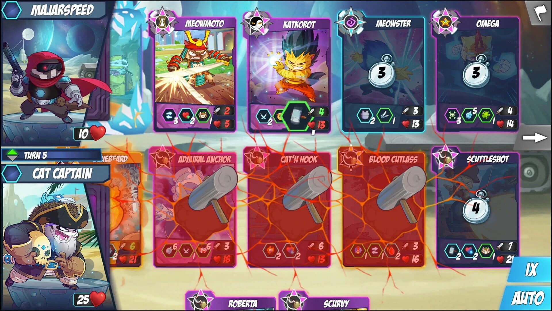 Tap Cats: Battle Arena screenshot 3