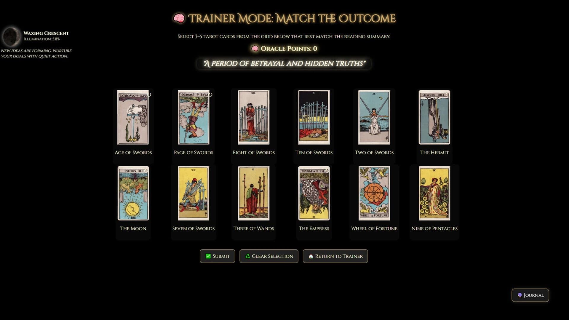 Tarot Awakening screenshot 2