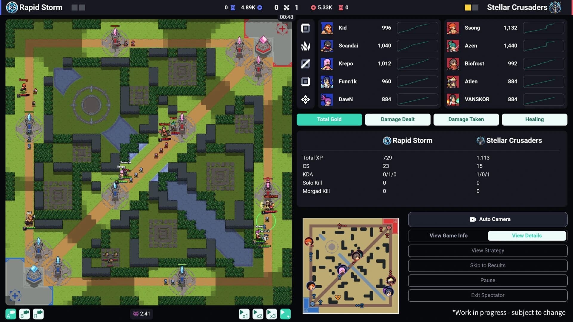 Teamfight Manager 2 screenshot 2