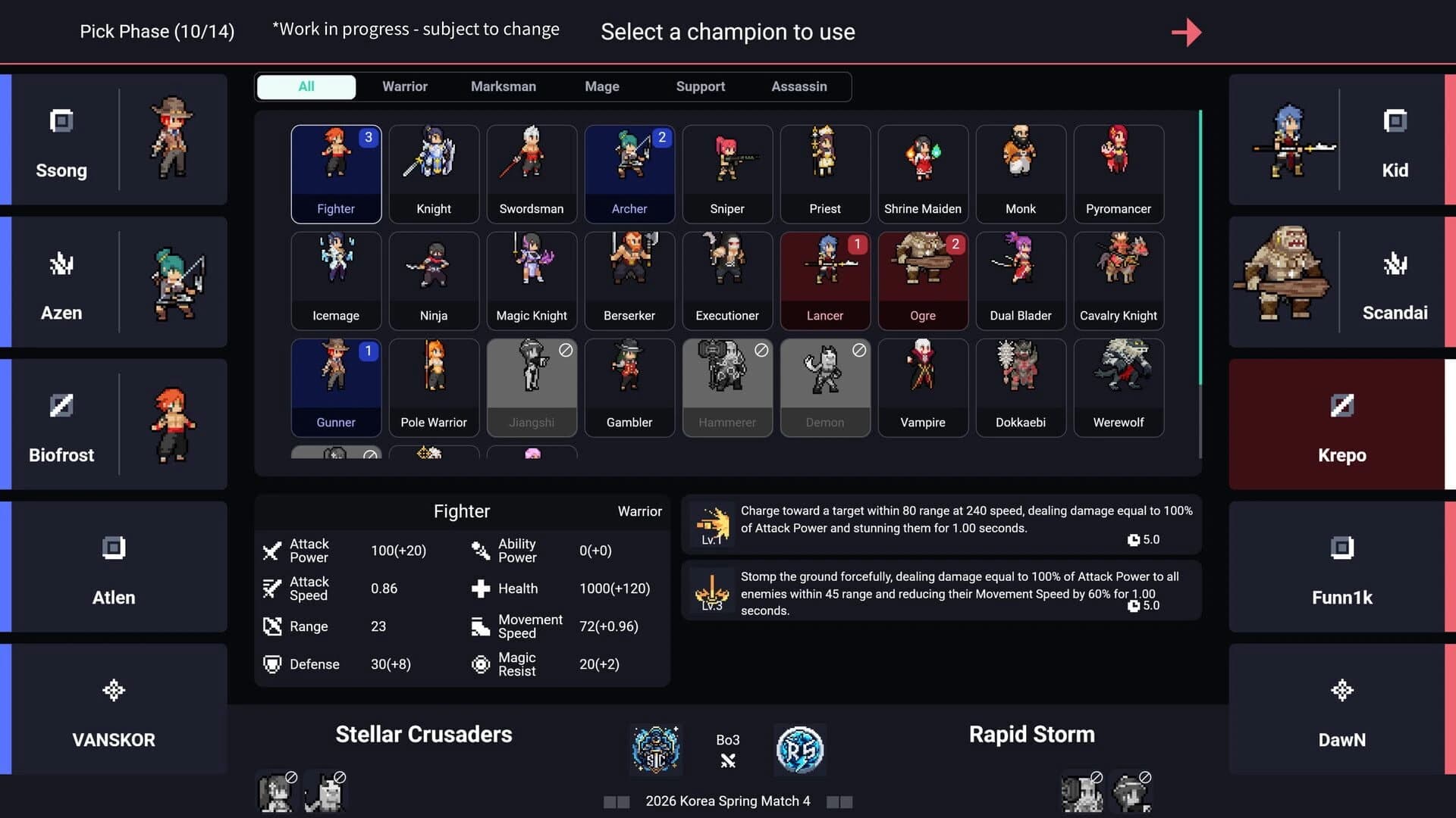Teamfight Manager 2 screenshot 4