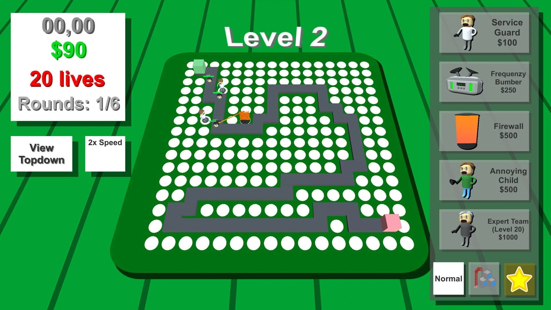 Tech Invaders TD screenshot 2