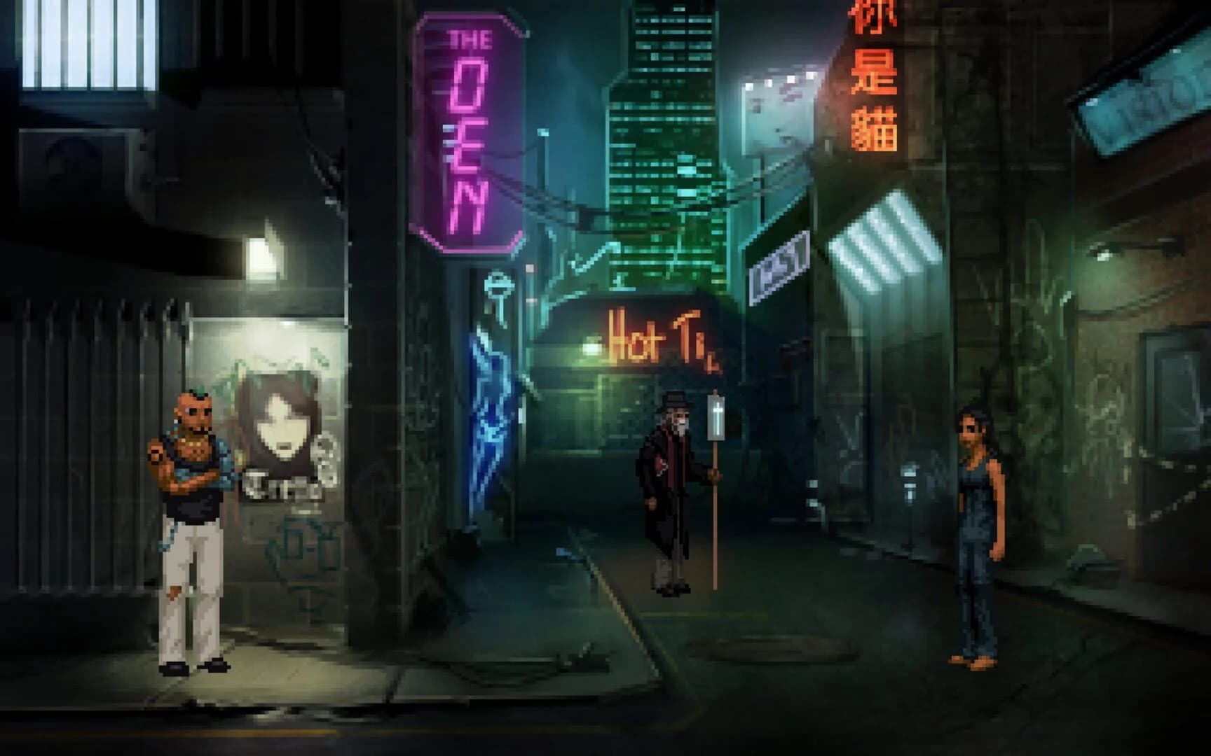 Technobabylon screenshot 1
