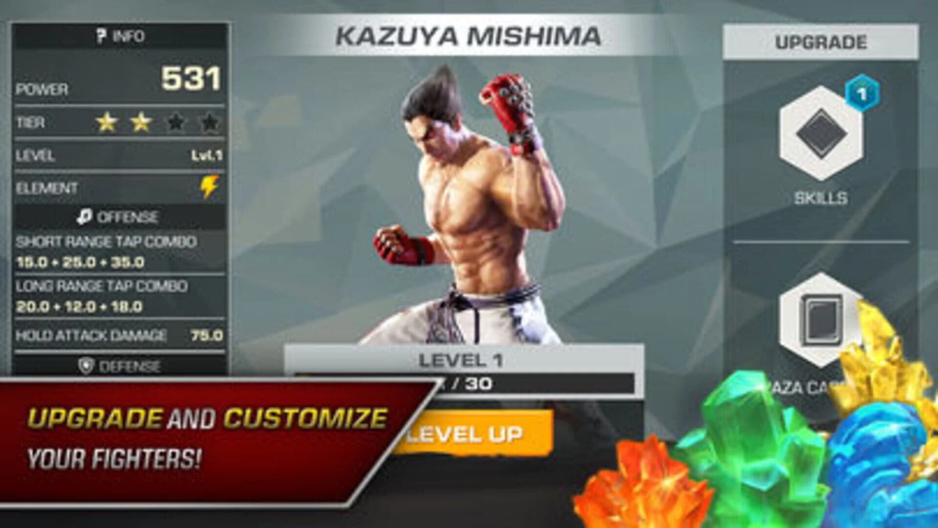 Tekken Mobile screenshot 1