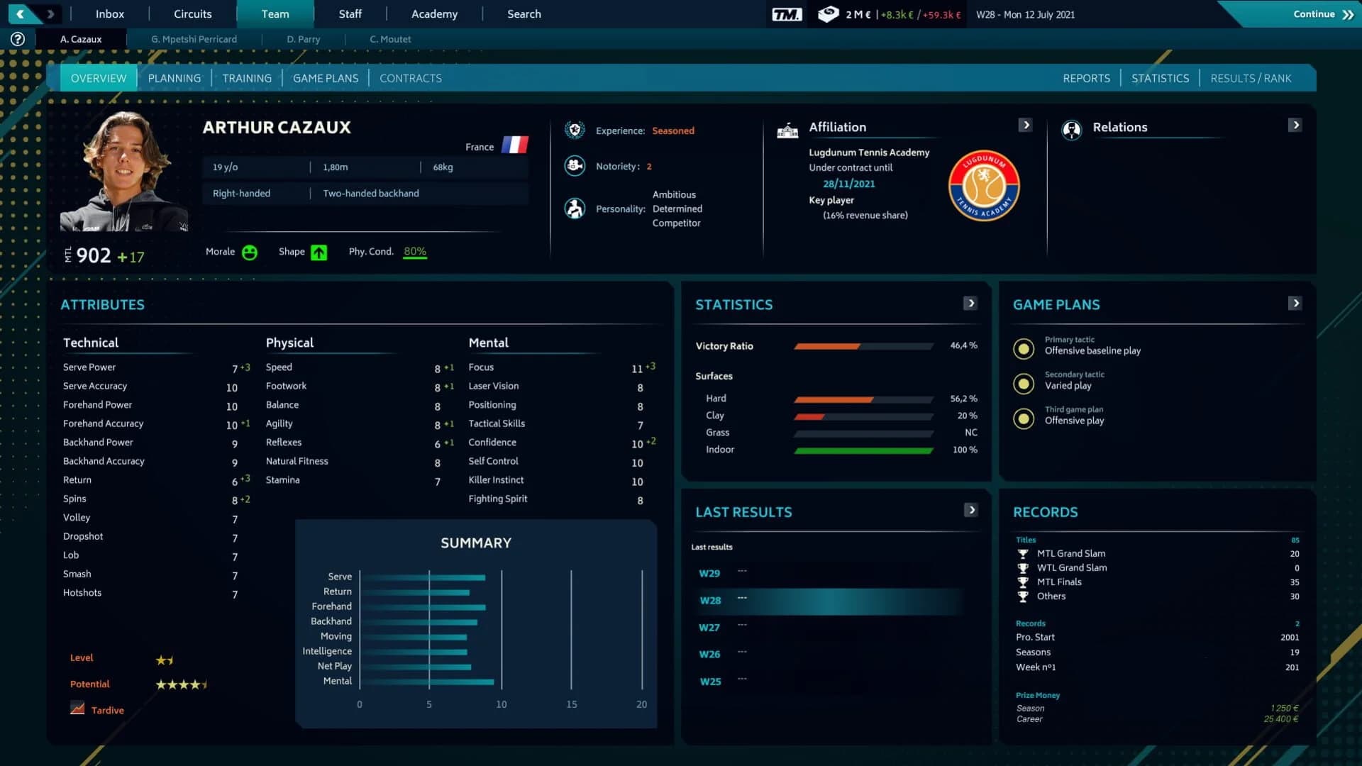 Tennis Manager 2021 screenshot 5