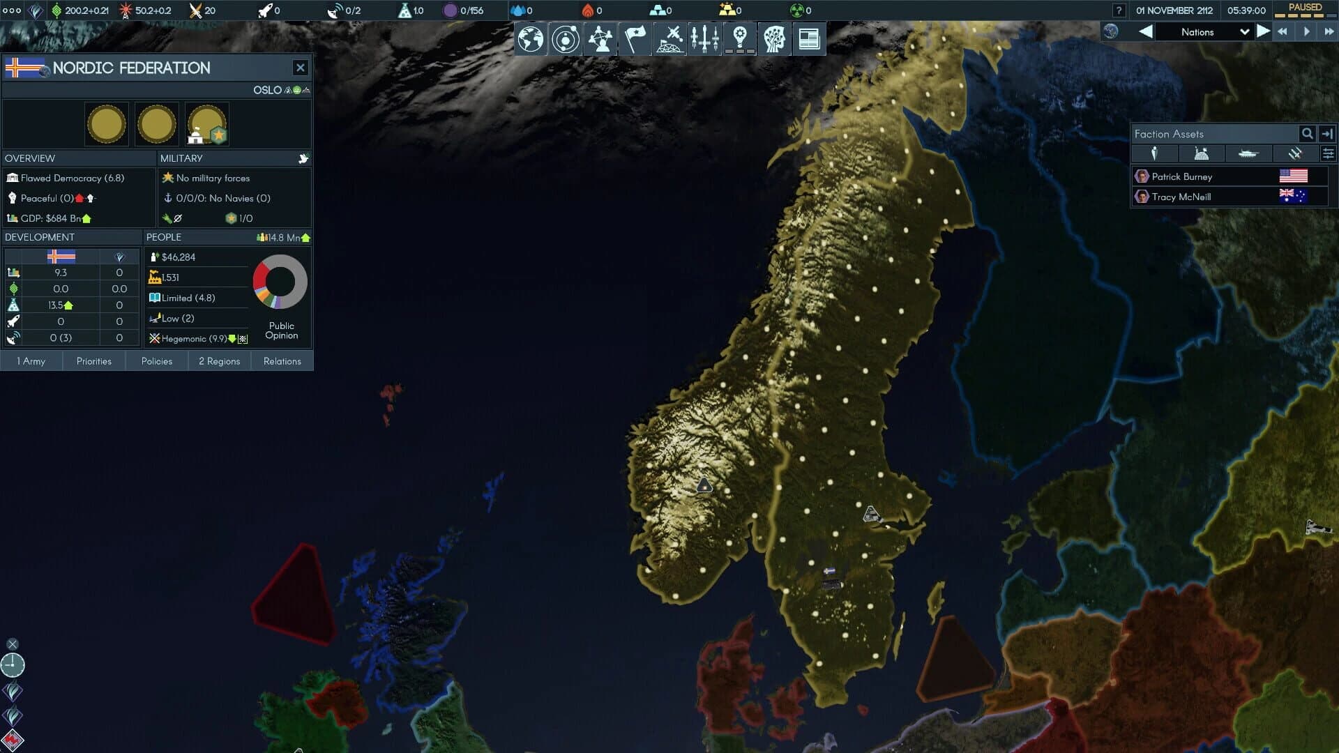 Terra Invicta: Dark Skies screenshot 1