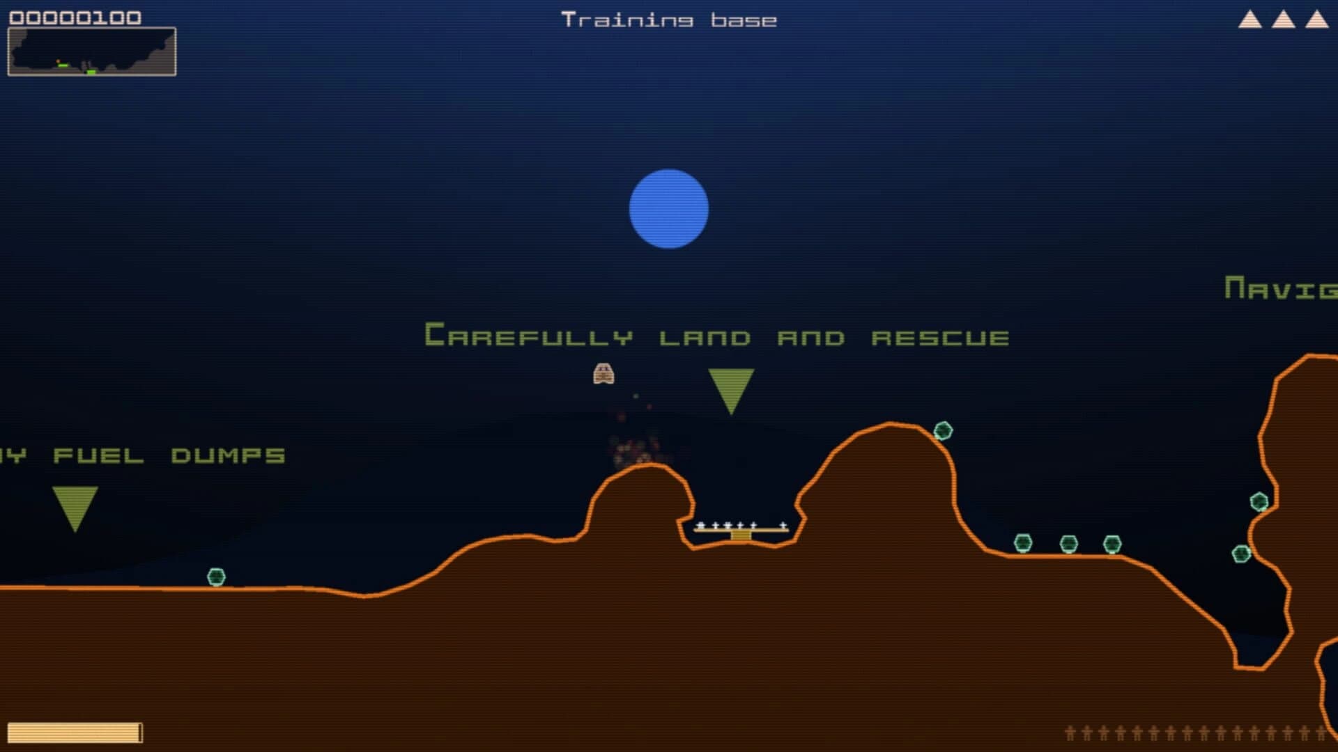 Terra Lander II: Rockslide Rescue screenshot 2