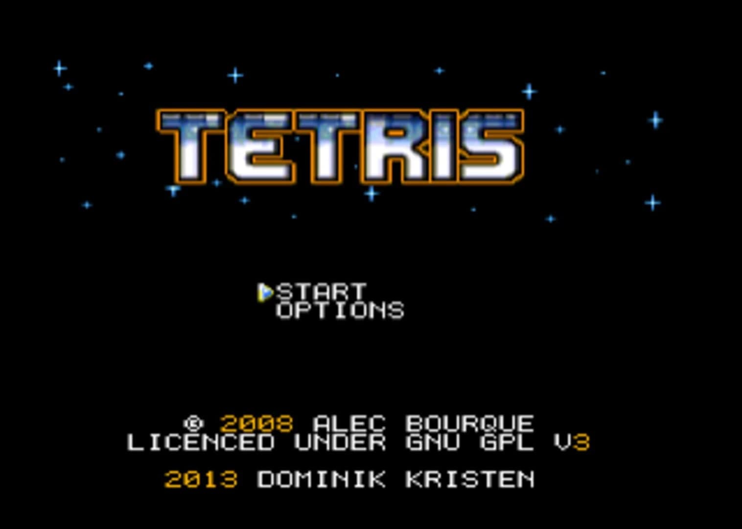 Tetris screenshot 2