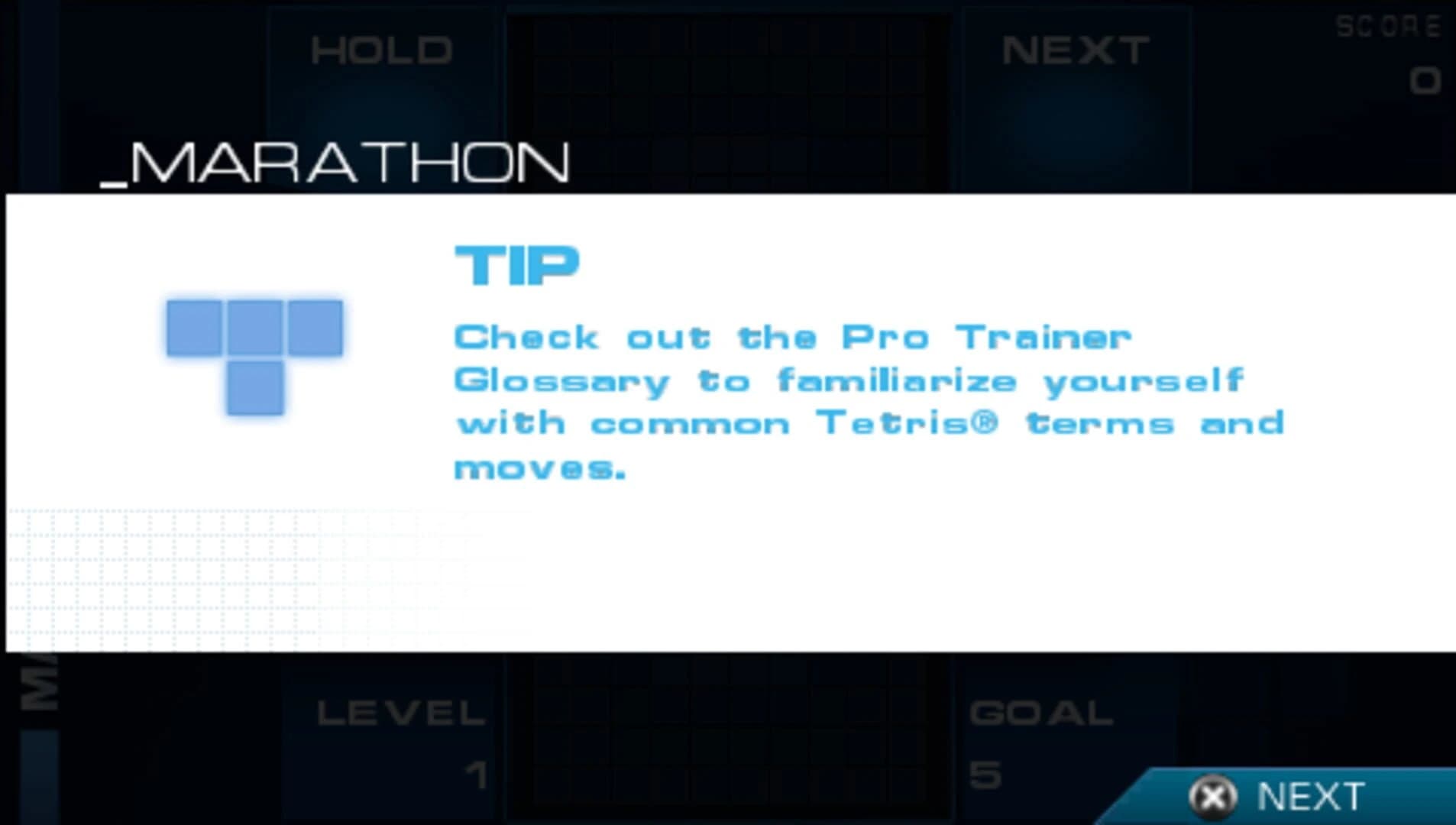 Tetris screenshot 3