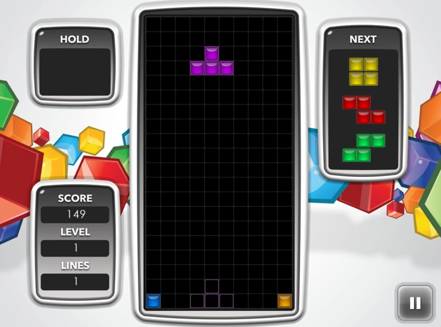 Tetris screenshot 3