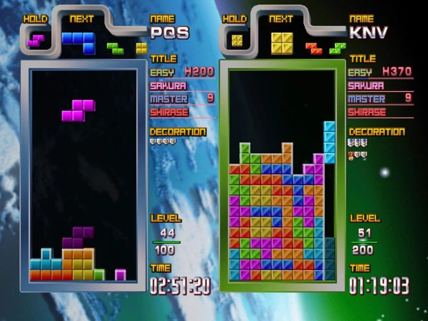 Tetris: The Grand Master 3 - Terror‑Instinct screenshot 2