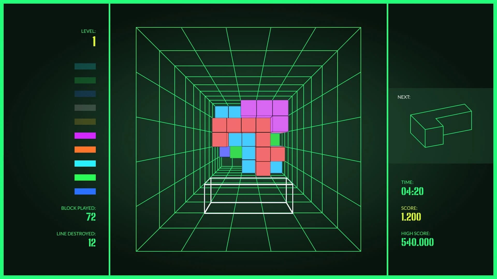 Tetrix 3D screenshot 4