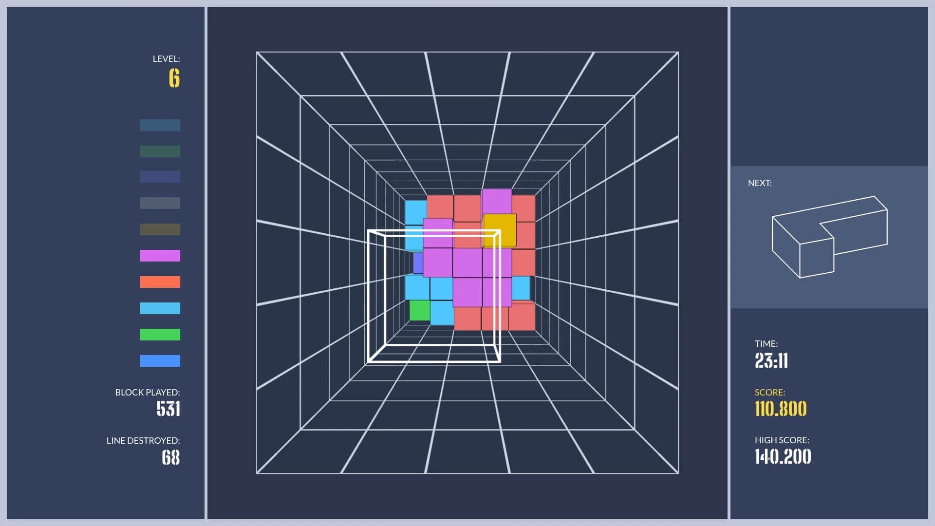 Tetrix 3D screenshot 1