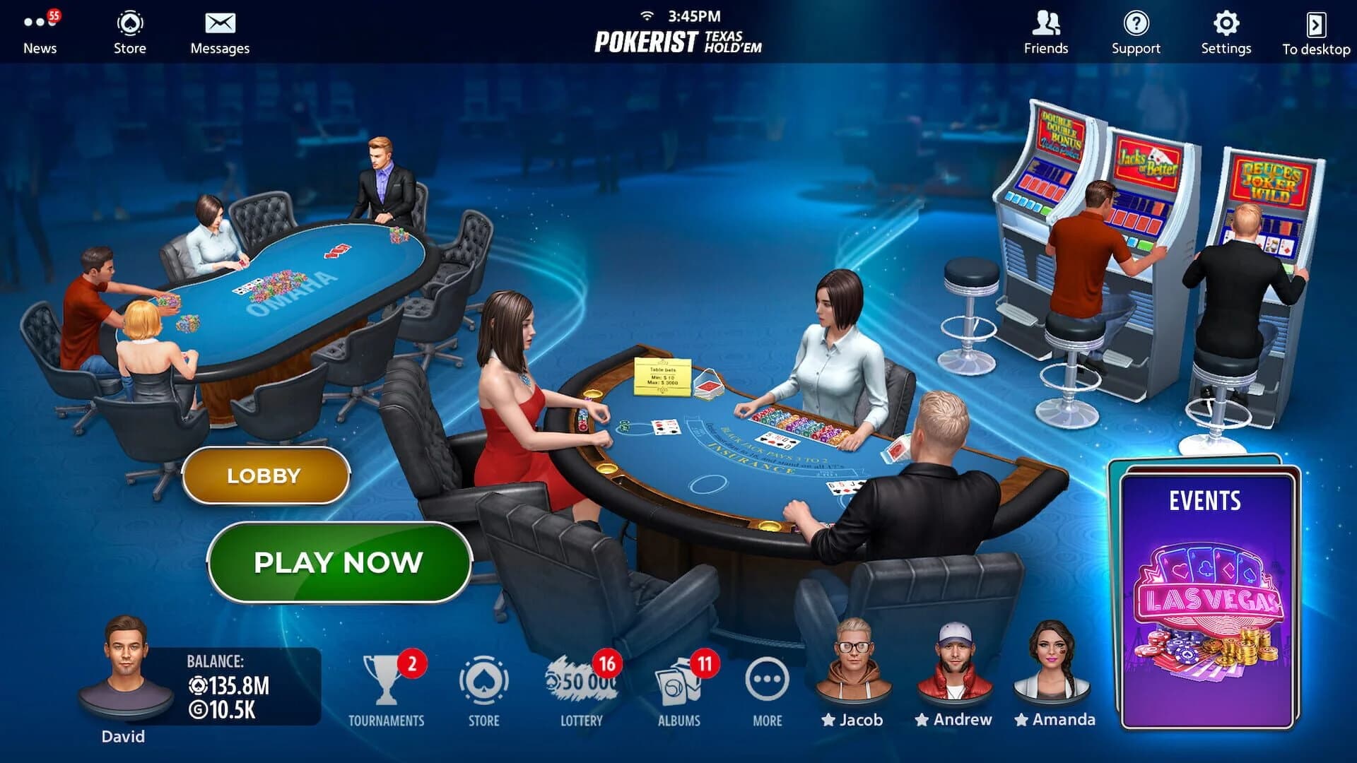 Texas Hold'em Poker: Pokerist screenshot 3