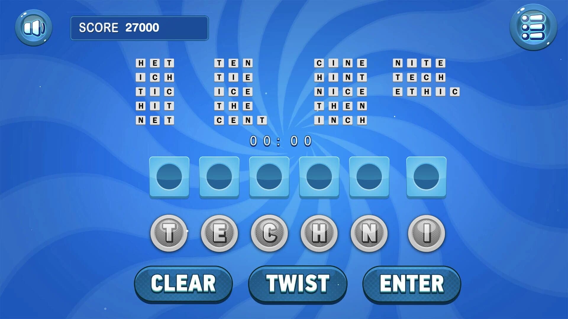 Text Twist Classic screenshot 2