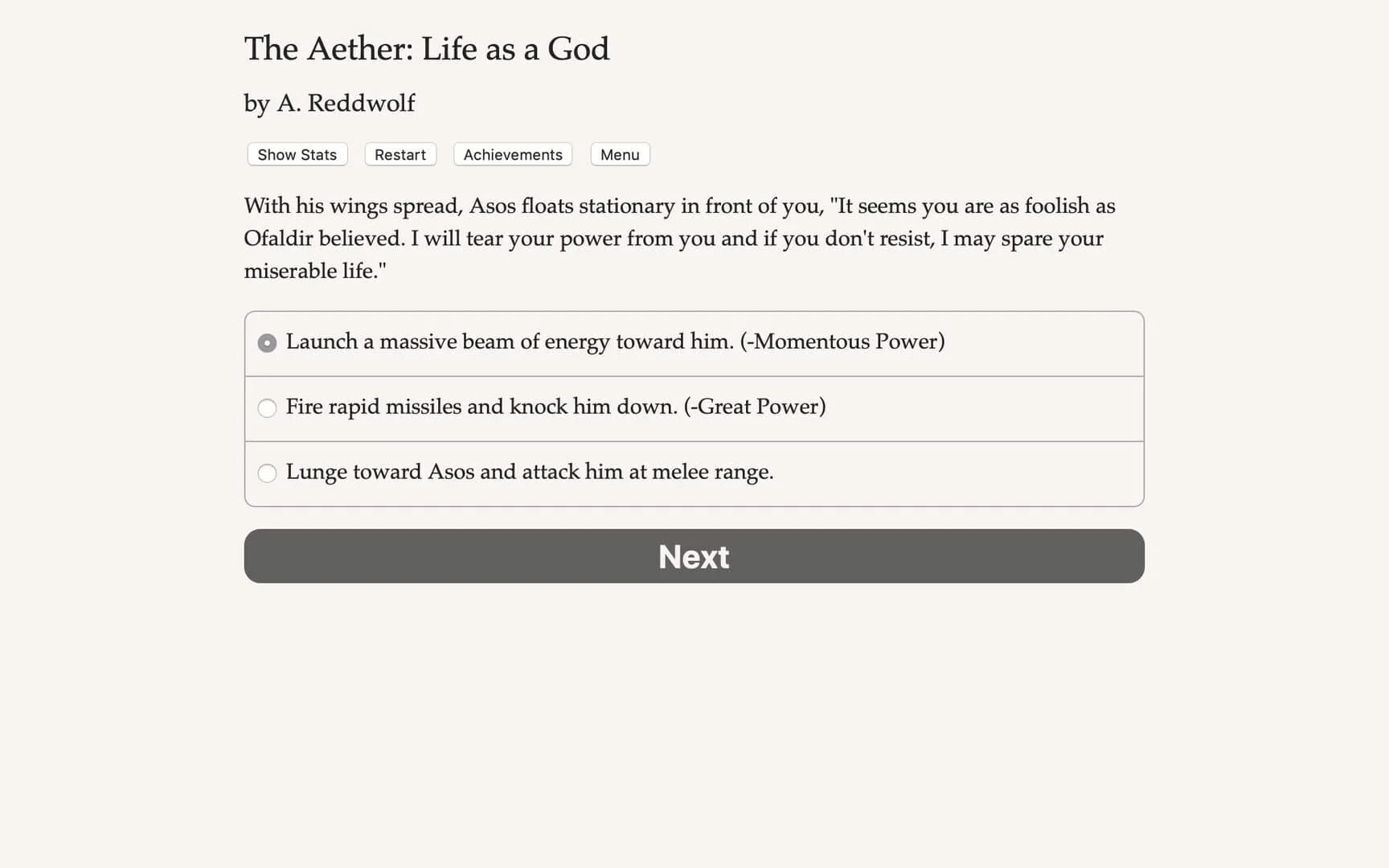 The Aether: Life as a God screenshot 3