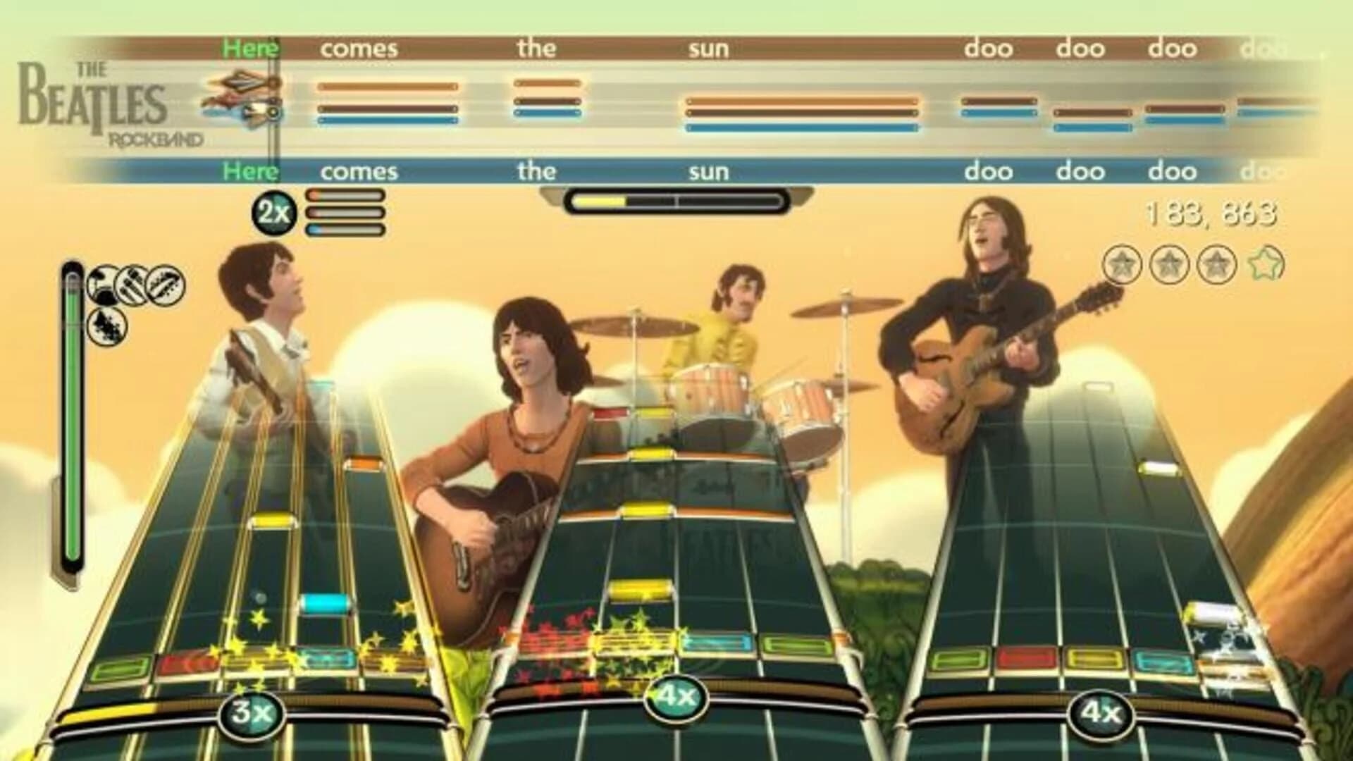 The Beatles: Rock Band screenshot 2