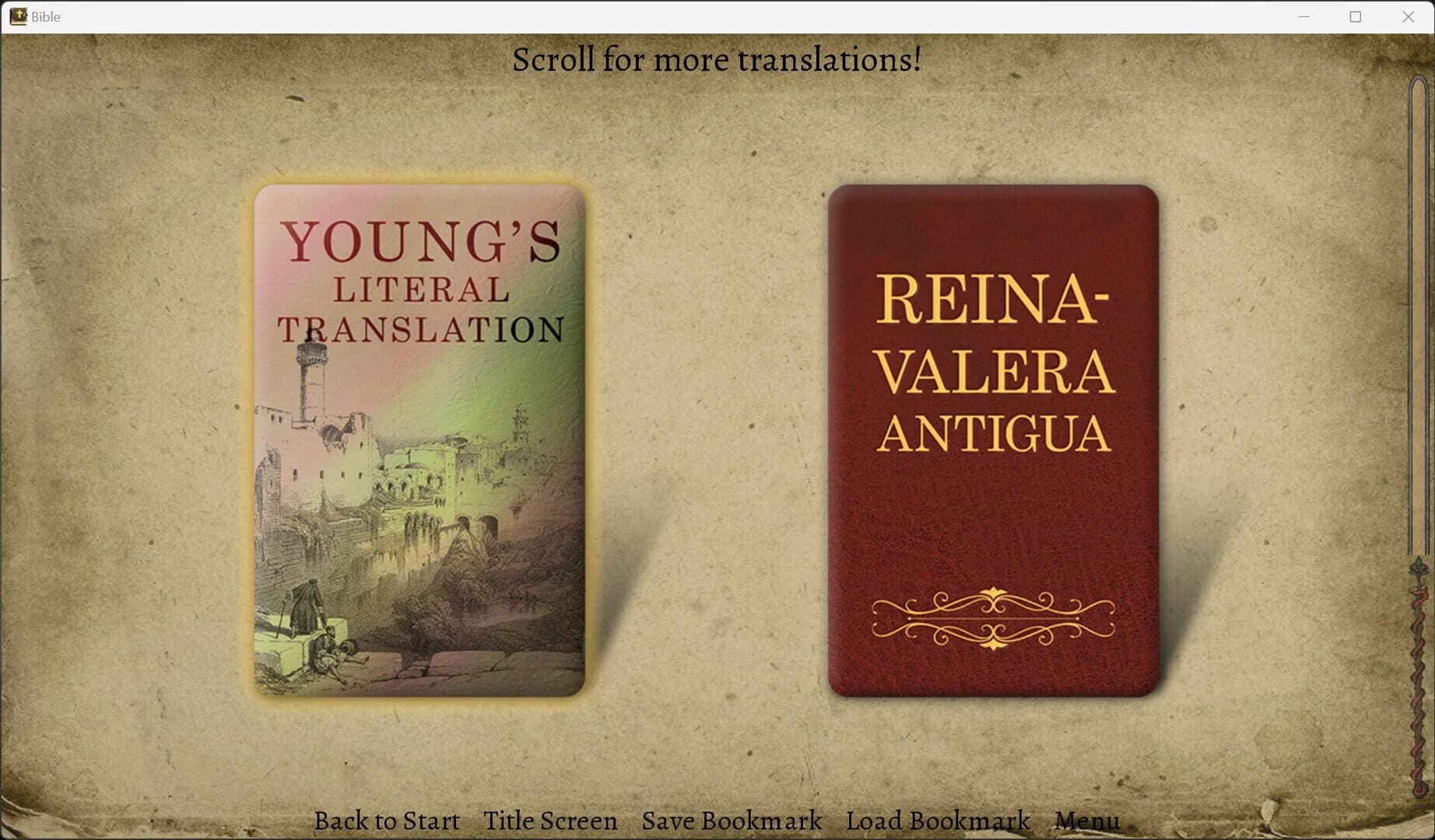 The Bible screenshot 3