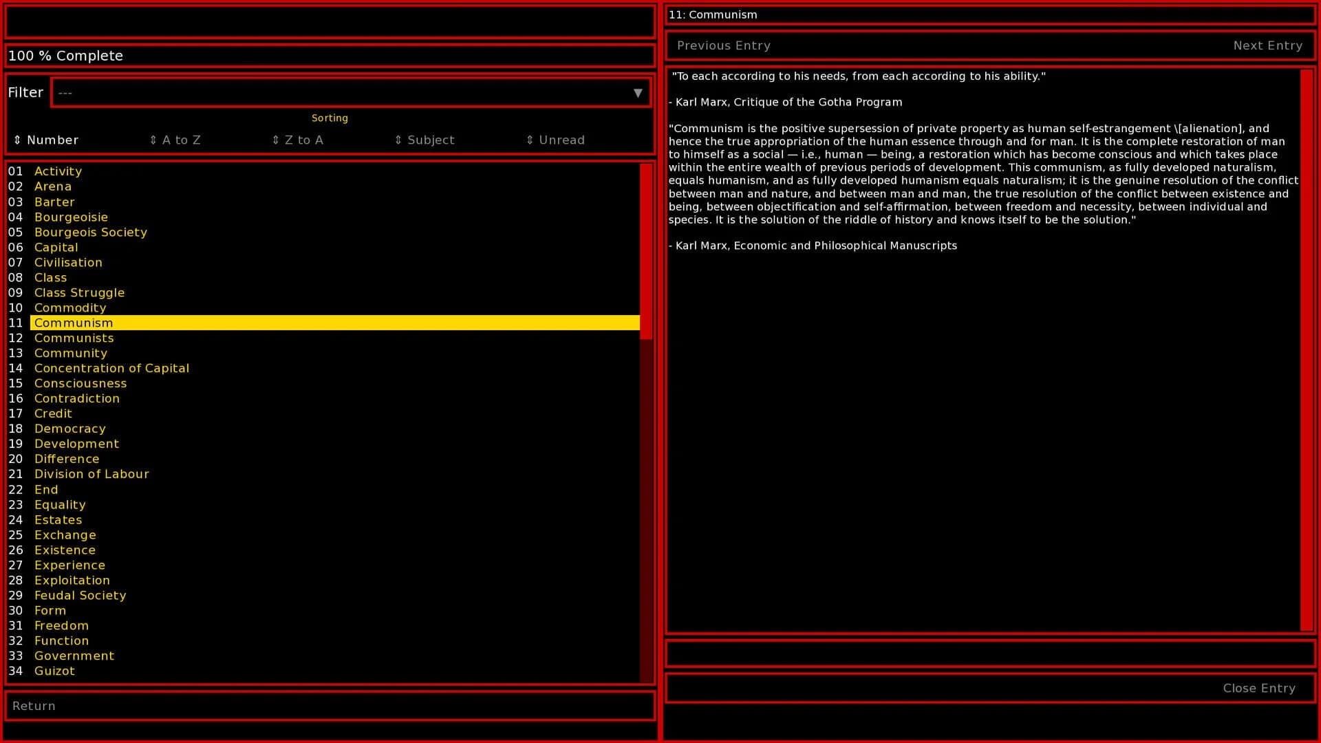 The Communist Manifesto screenshot 5