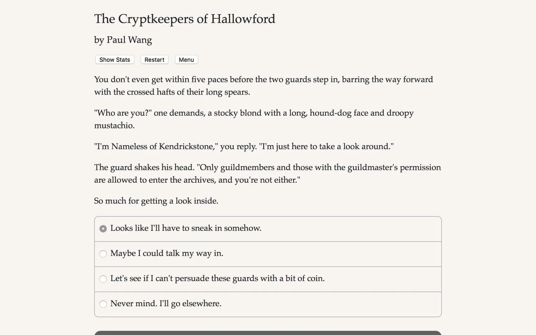 The Cryptkeepers of Hallowford screenshot 4