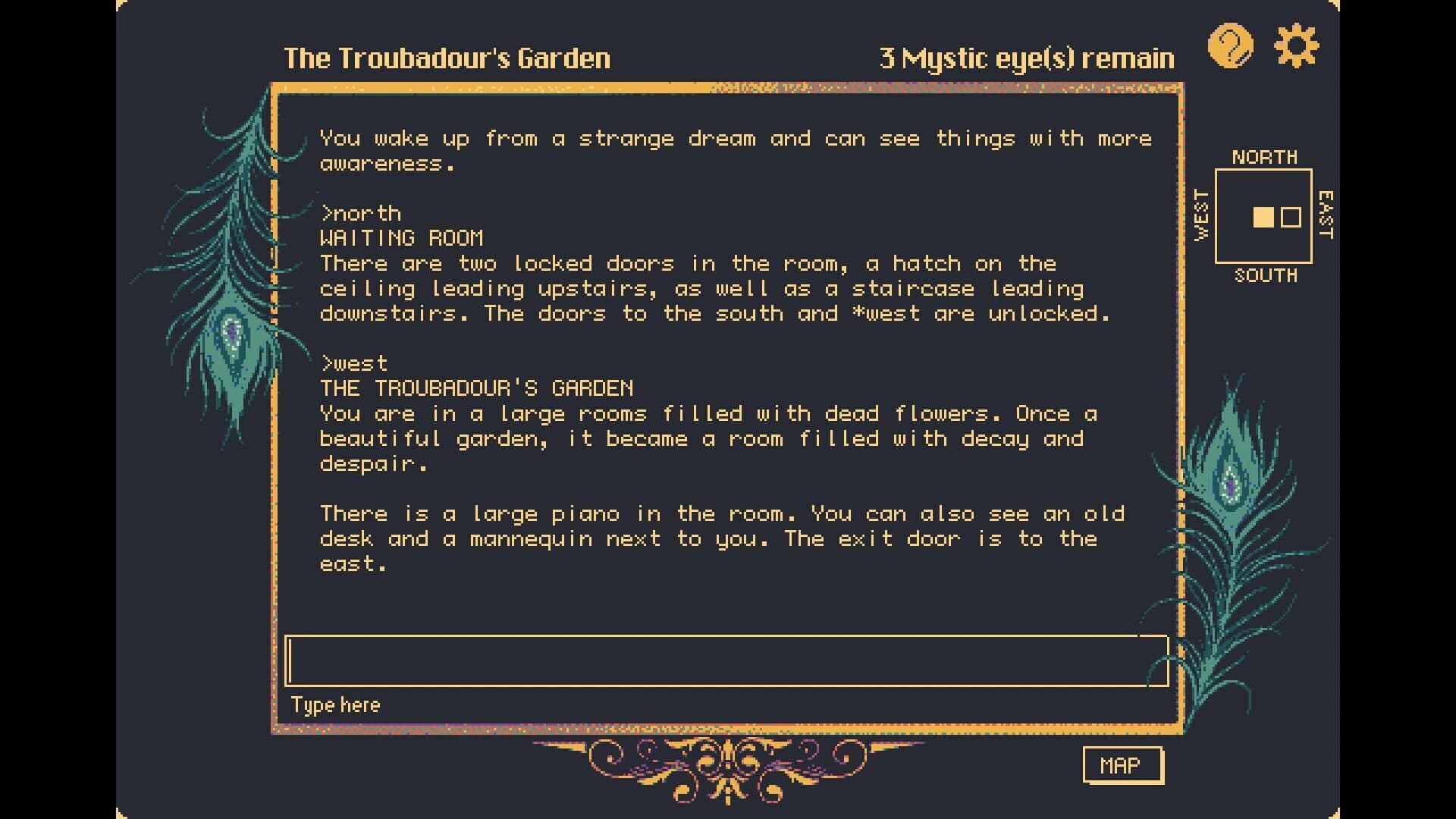 The Dreams in the Peacock House screenshot 4