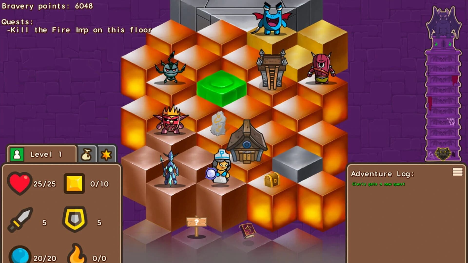 The Dungeon Tower screenshot 2