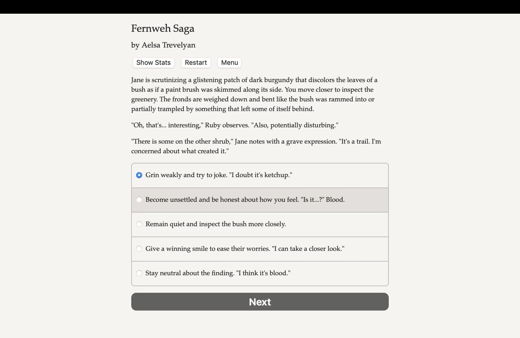 The Fernweh Saga: Book One screenshot 2