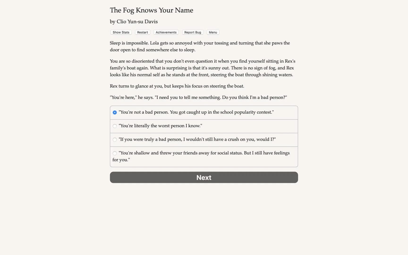 The Fog Knows Your Name screenshot 3