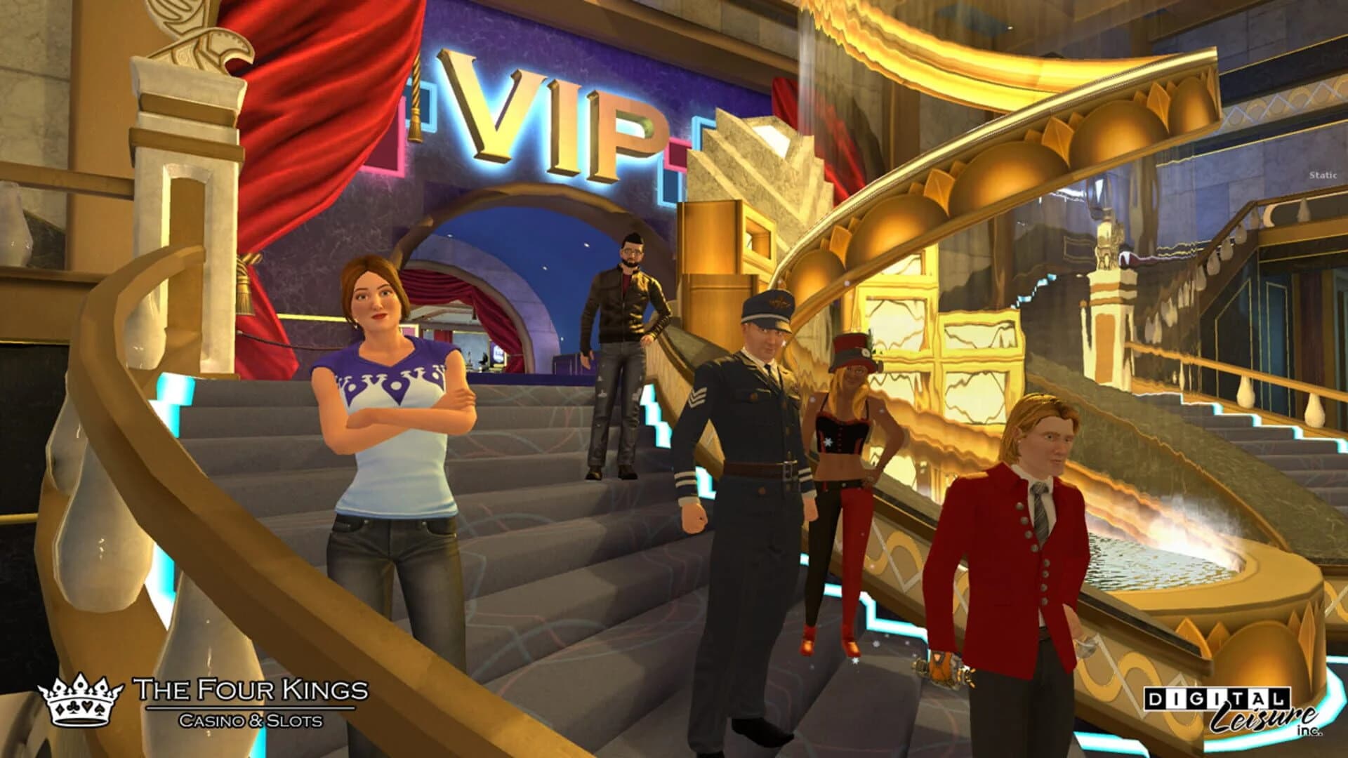 The Four Kings Casino and Slots screenshot 1