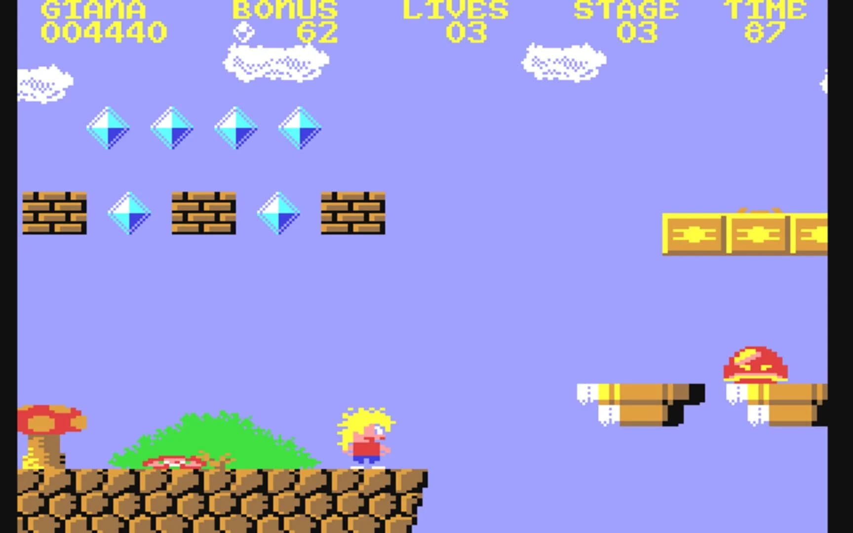 The Great Giana Sisters screenshot 1