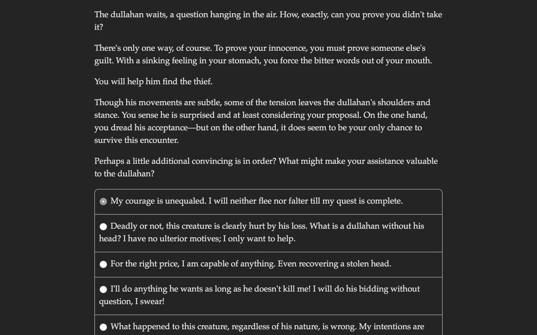 The Harbinger's Head screenshot 2