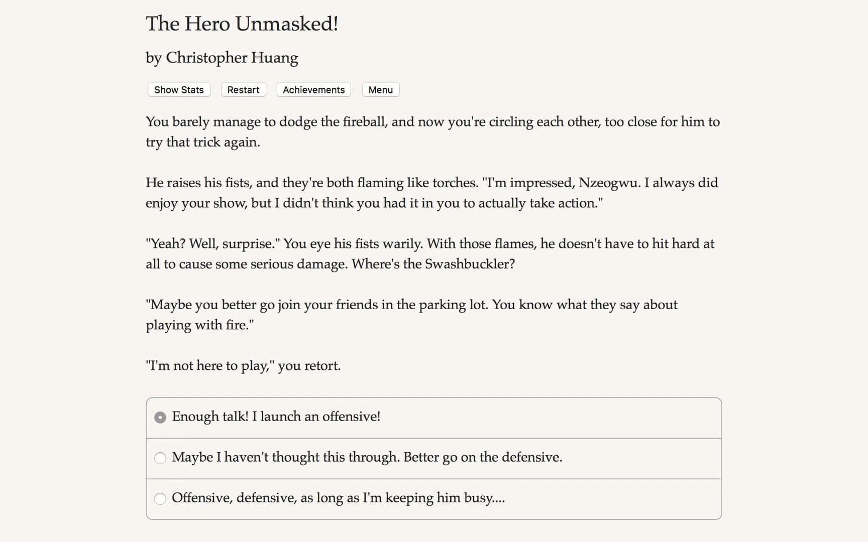 The Hero Unmasked! screenshot 5