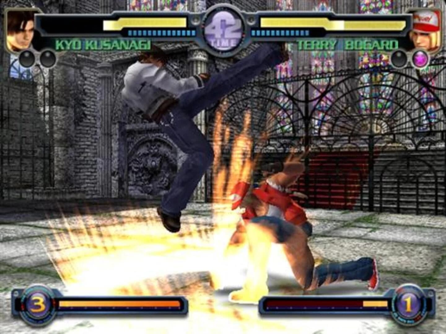 The King of Fighters: Maximum Impact screenshot 1