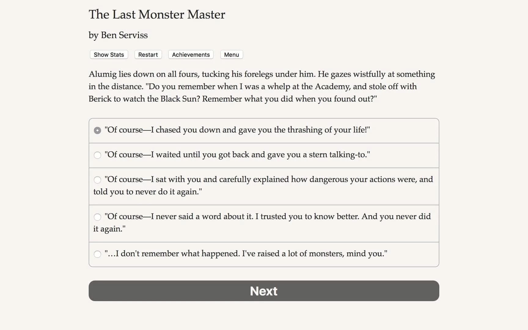 The Last Monster Master screenshot 1