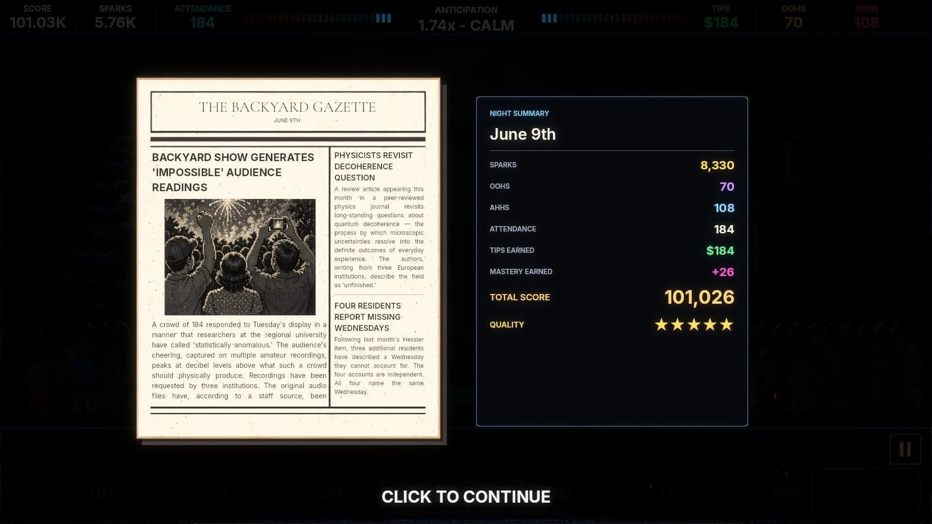 The Last Show screenshot 5