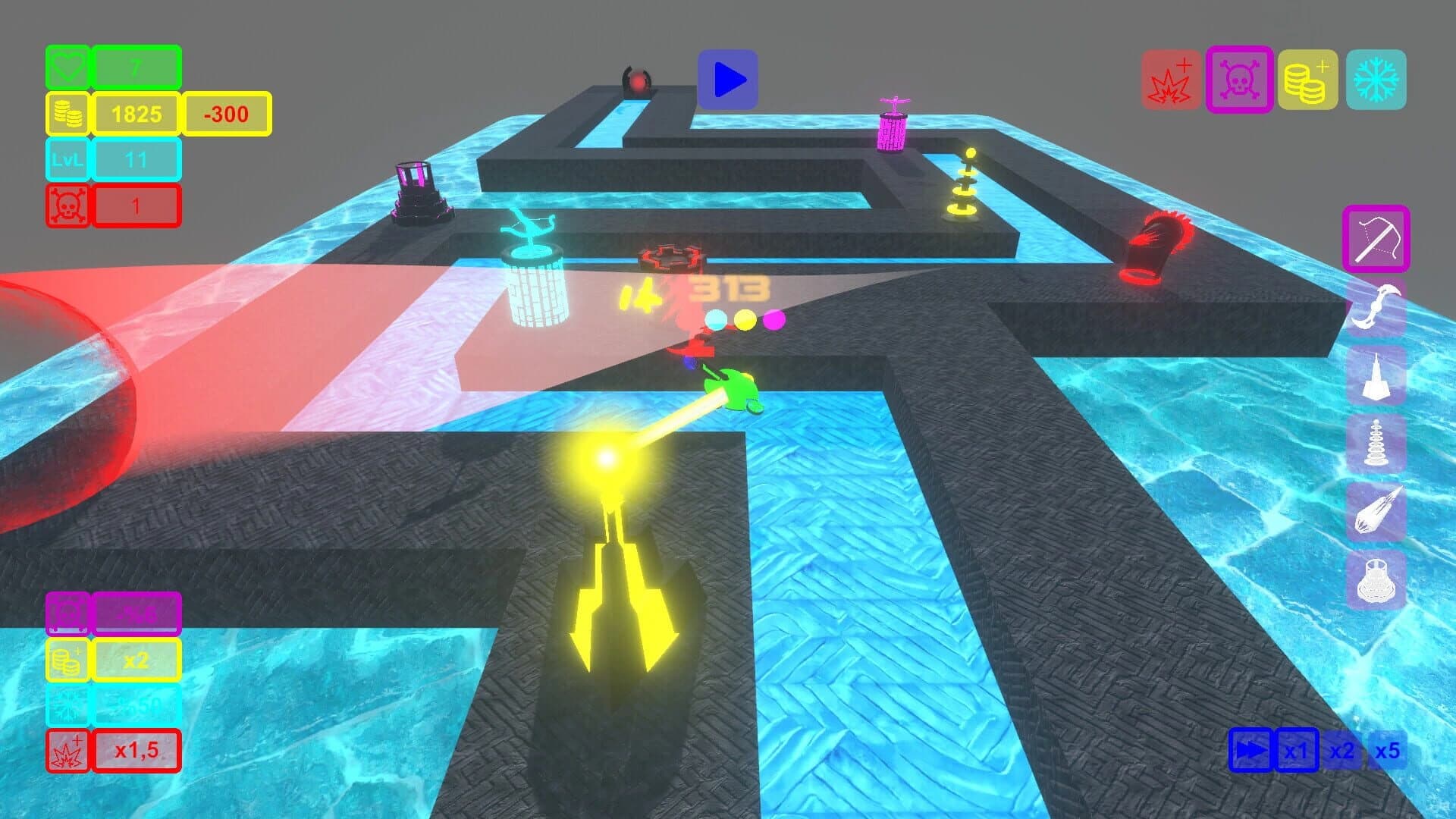 The Line TD screenshot 3